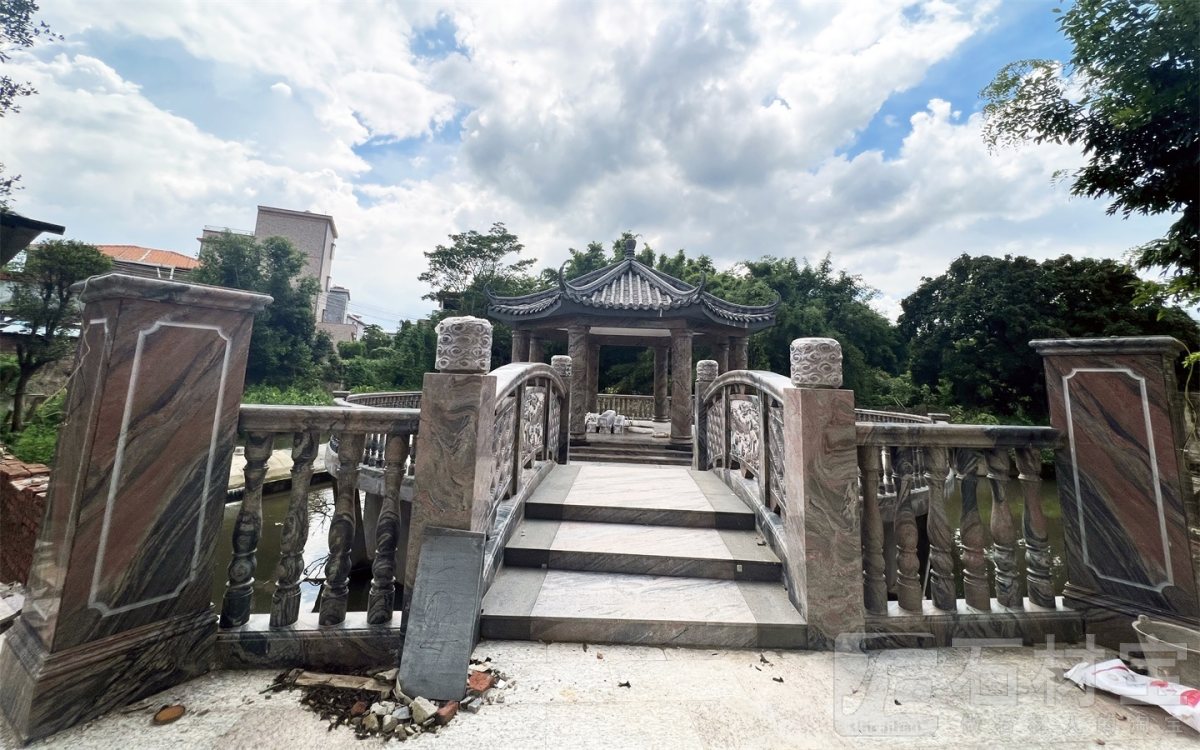 三峡红(幻彩红)石亭