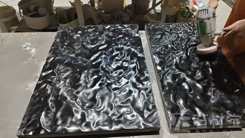 蒙古黑水波纹