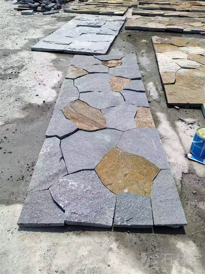 老石皮园路碎拼路