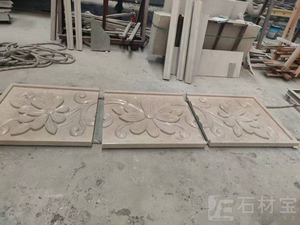 葡萄牙米黄浮雕