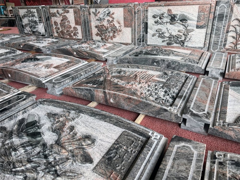 三峡红(幻彩红)雕刻