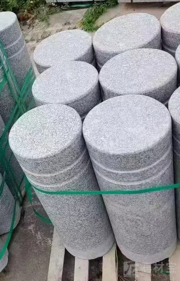 湖北芝麻灰挡车柱