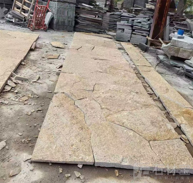 老石皮园路碎拼路