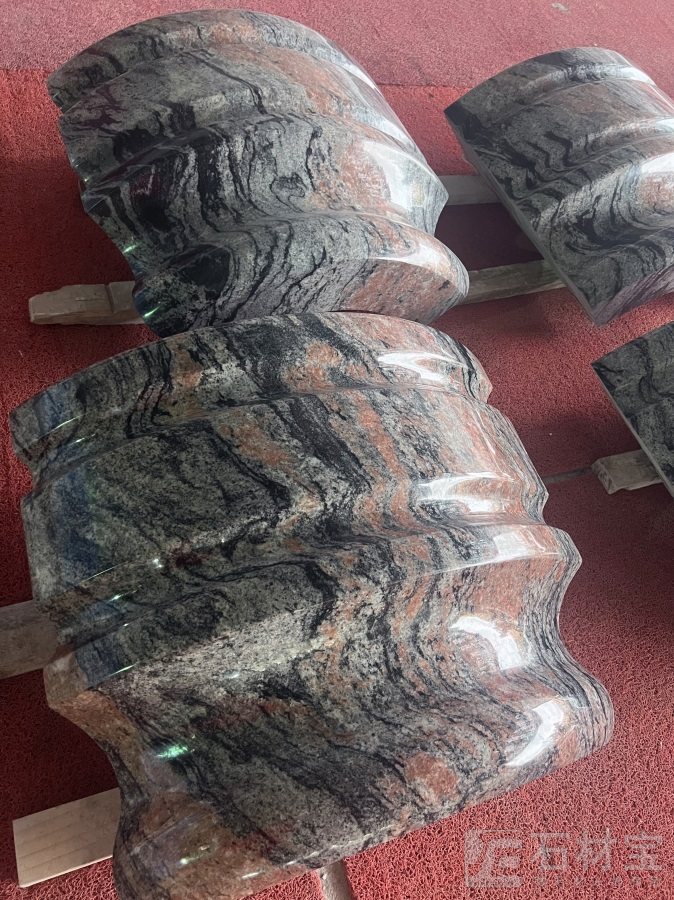 三峡红(幻彩红)柱帽
