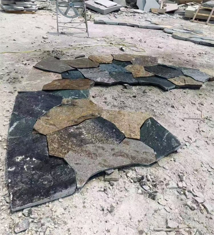 老石皮园路碎拼路