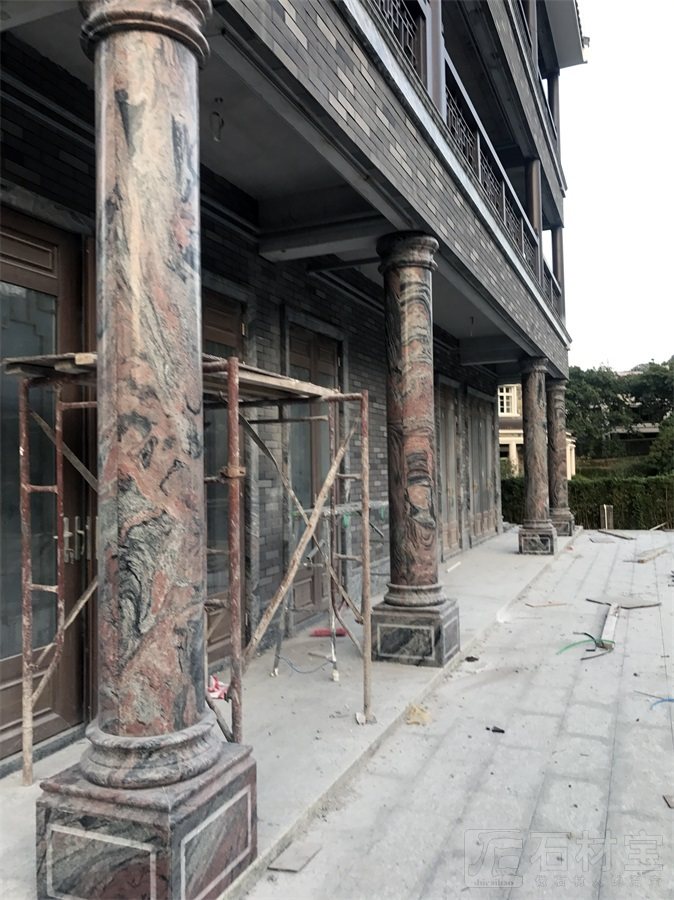 三峡红(幻彩红)圆柱