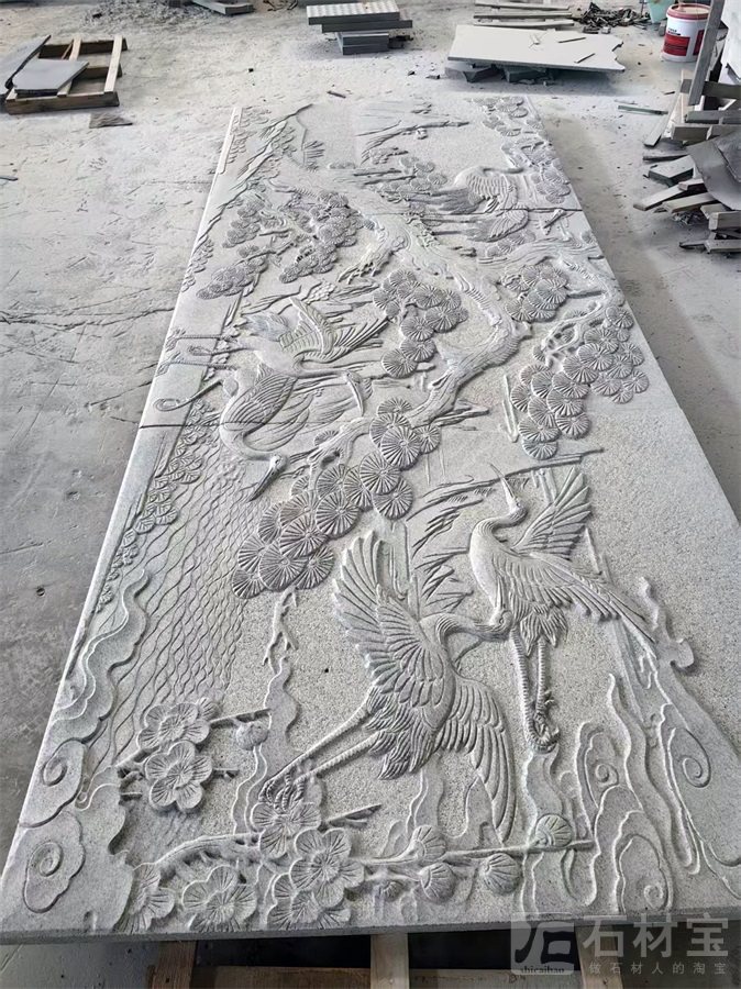 芝麻黑御道及拱桥雕刻系列