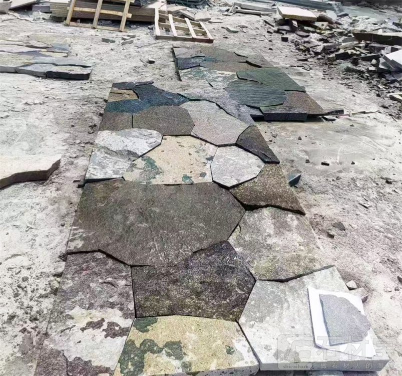 老石皮园路碎拼路