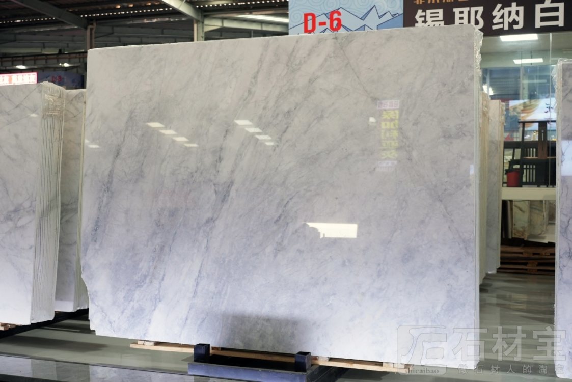 雪花白：长期库存大板10000平