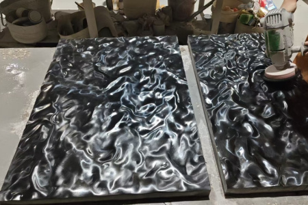 蒙古黑水波纹