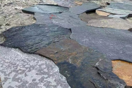 老石皮园路碎拼路