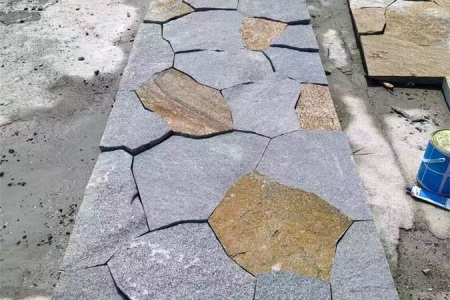 老石皮园路碎拼路