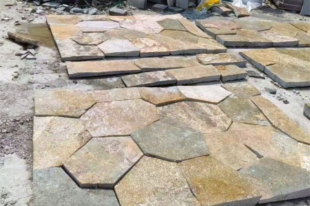 老石皮园路碎拼路
