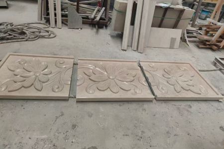 葡萄牙米黄浮雕