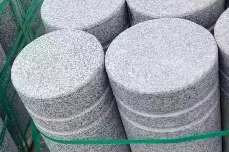 湖北芝麻灰挡车柱
