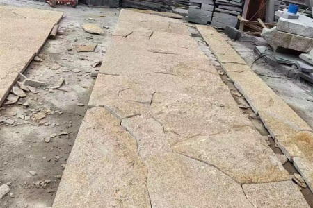 老石皮园路碎拼路