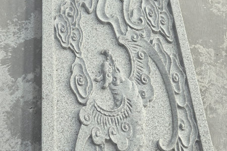 珍珠白花岗岩雕刻板美国白金金点白金石材