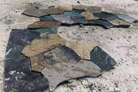 老石皮园路碎拼路