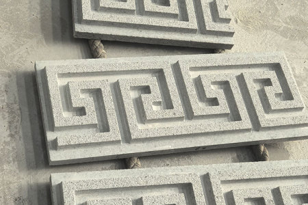 美国白金石材异形加工浮雕雕刻加工定制珍珠白金点白金