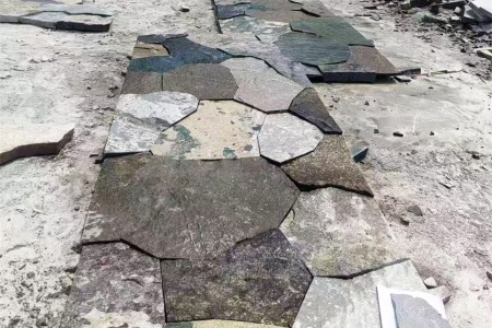 老石皮园路碎拼路