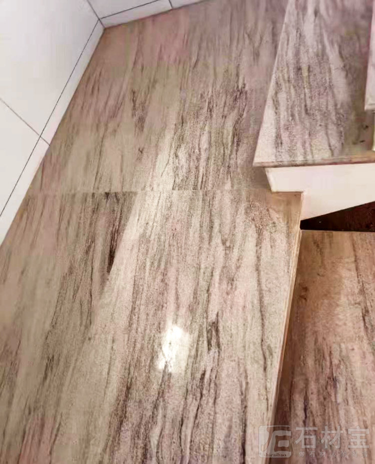 水晶木纹楼梯踏步