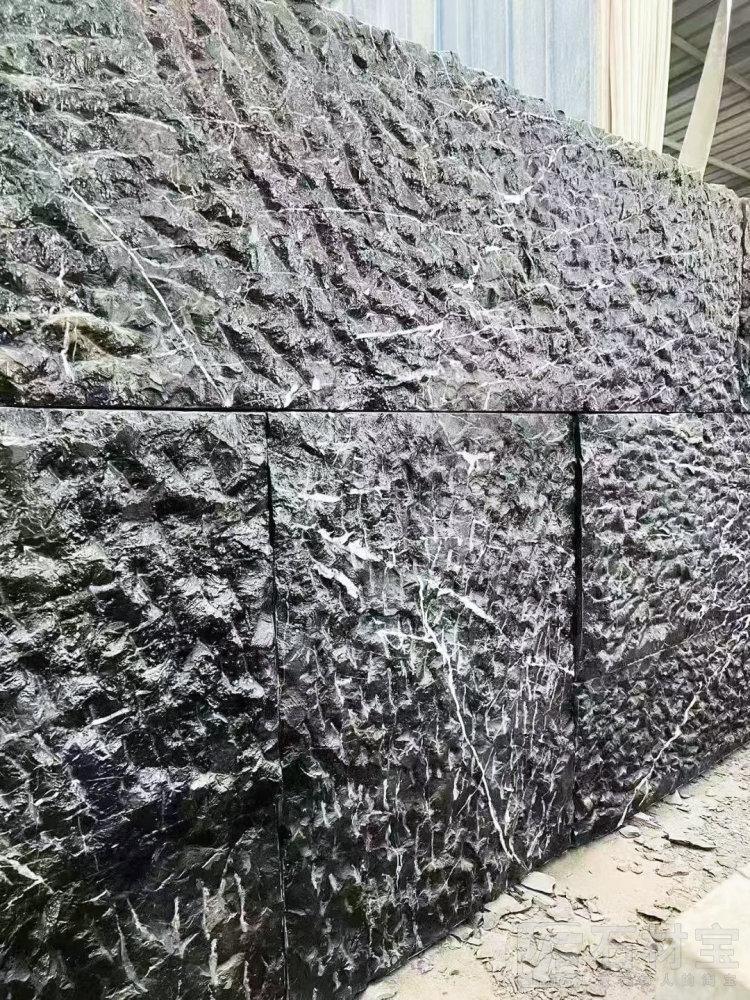 黑山石景墙
