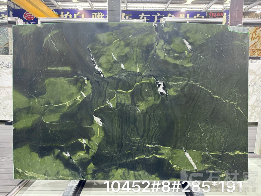 牛油果绿，荷塘月色
