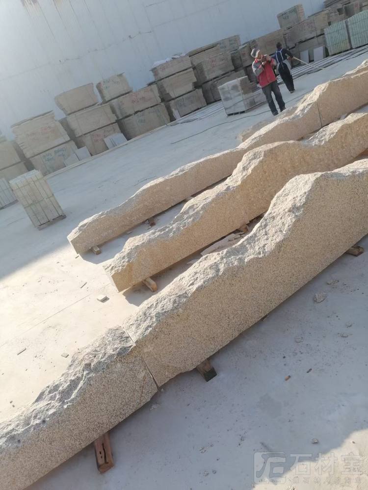 黄锈石柏坡黄原石置石