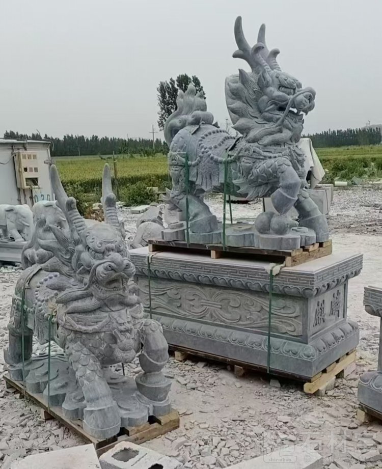 石雕麒麟 13963761592