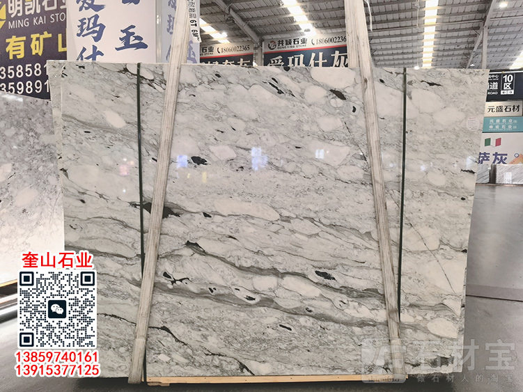 轻奢宝格丽绿大理石洗手台面 卫生间浴室柜定制台面板