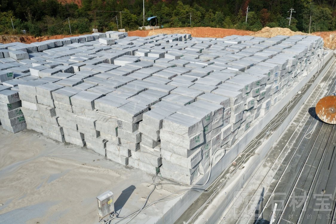 兴国芝麻灰荒料