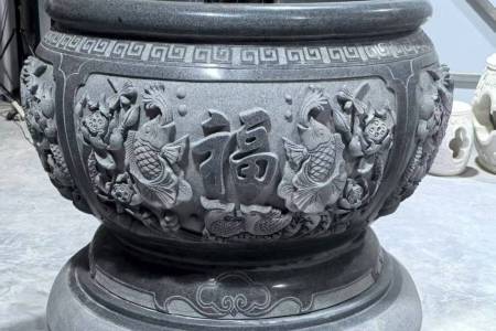 石雕鱼缸 门海 多种款式可选 ☎️:13963761592