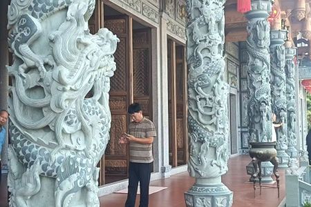 寺庙祠堂龙柱 景区广场文化柱定制安装☎️:13963761592