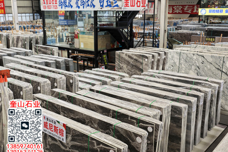 威尼斯棕、幻影棕大理石客厅背景墙 全屋石材电视墙地铺石定制