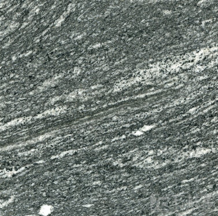 夜里雪斜纹(云黑石)光面