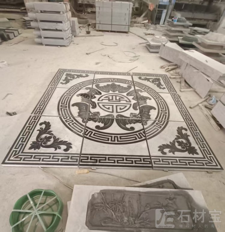 青石  雕刻   浮雕