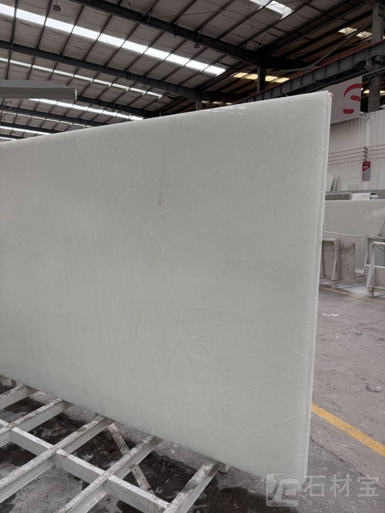 玉石复合板白水晶复合透光塑料蜂窝