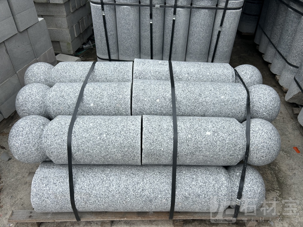 芝麻白定制挡车柱