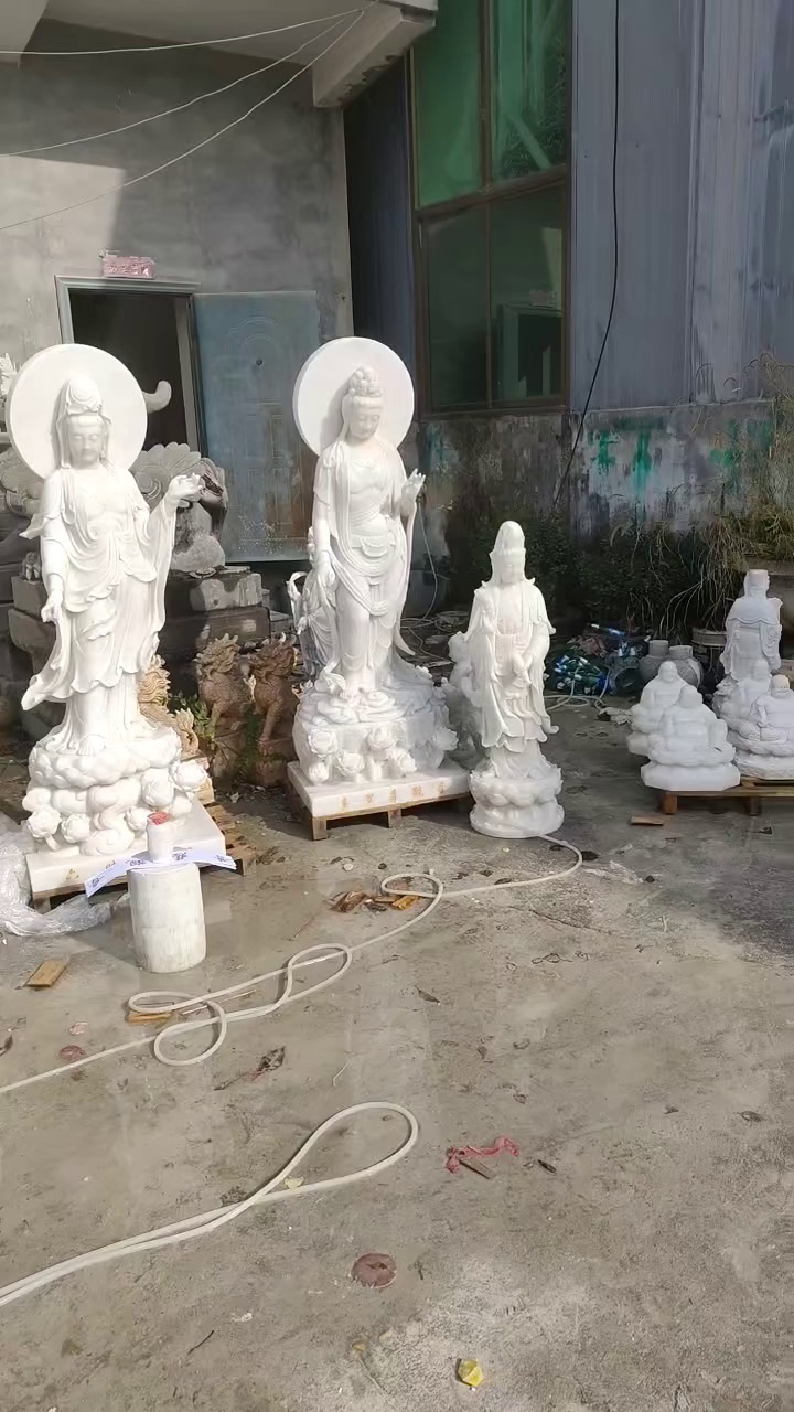 汉白玉佛像雕刻