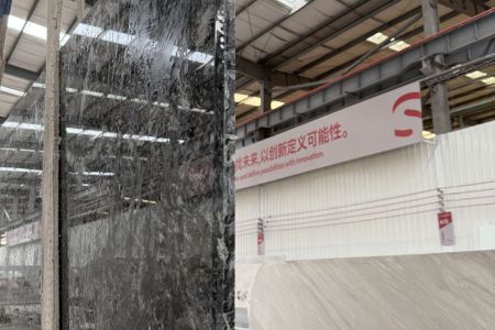 奢石复合玻璃透光