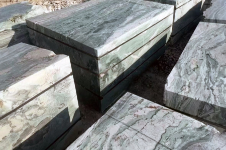 莫奈印象(维多利亚绿)荒料