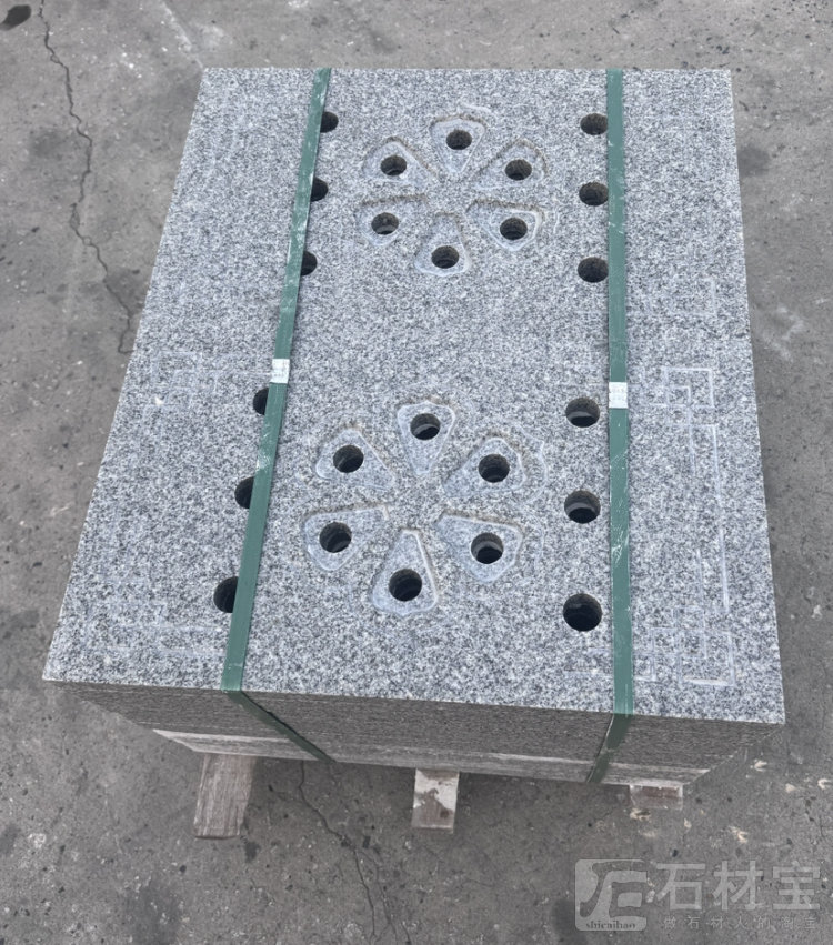天然花岗岩排水沟盖板水篦子
