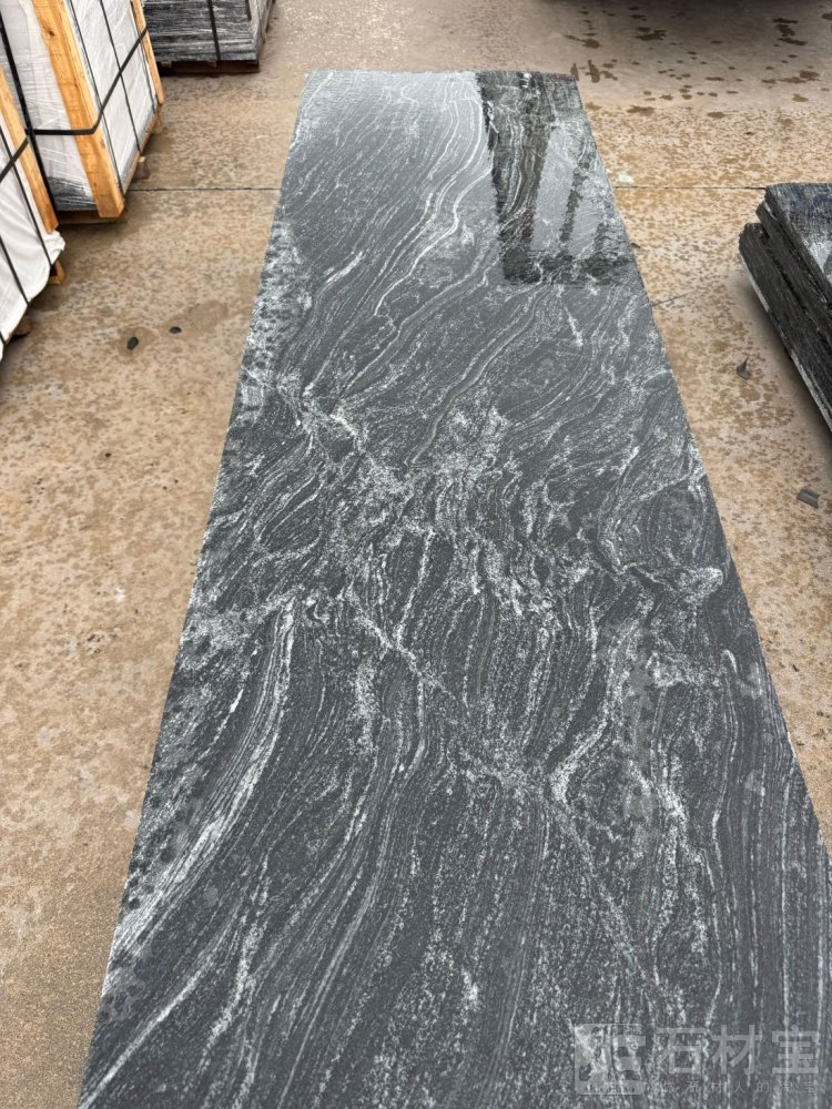 浪淘沙夜里雪浪涛沙幻彩麻