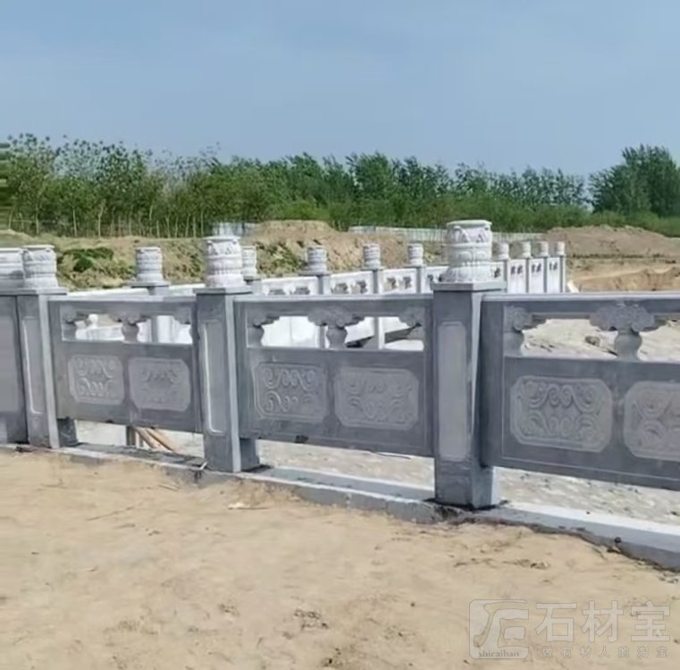 石栏杆   青石栏杆