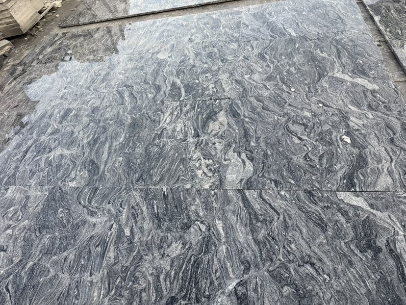 浪淘沙夜里雪浪涛沙幻彩麻