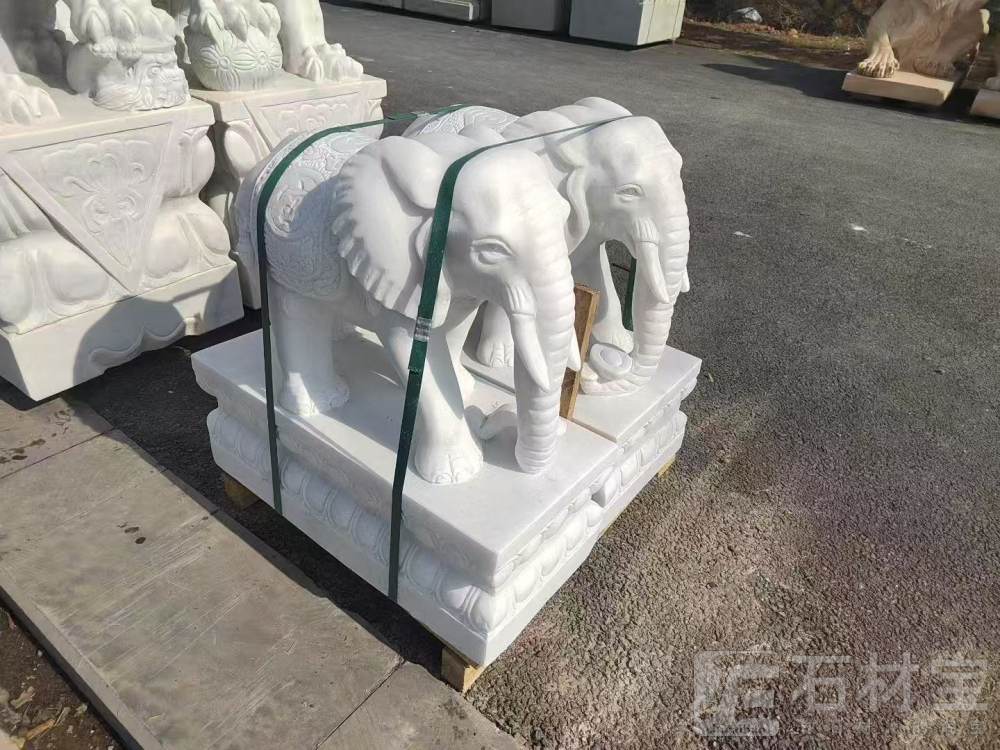 汉白玉的大型雕塑