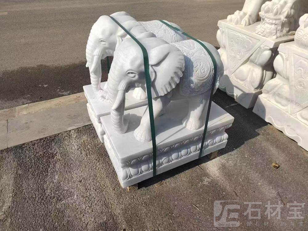 汉白玉的大型雕塑