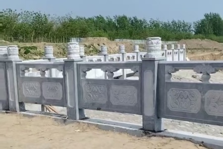 石栏杆   青石栏杆