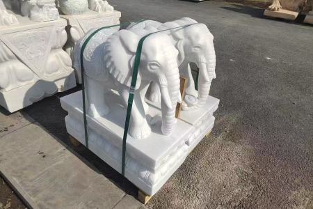 汉白玉的大型雕塑