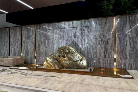 泰岳·水墨背景墙